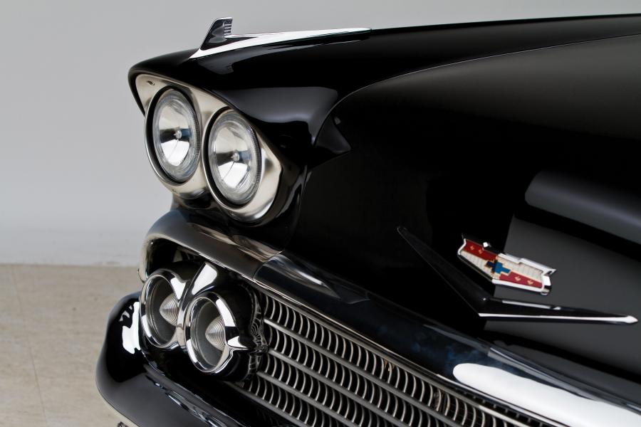  Chevrolet Bel Air Impala Custom Hardtop Coupe 1958 года  (фото 16 из 25)